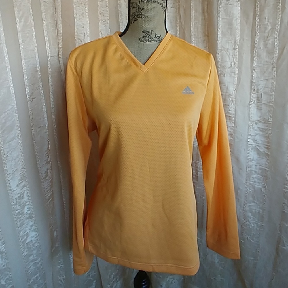 Adidas Long Sleeve Athletic Activewear Top